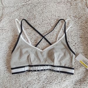 NWT Calvin Klein Strappy Bralette